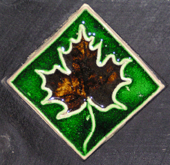 Green and Blue Glass Tiles
