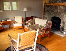 Living Room with Fireplace