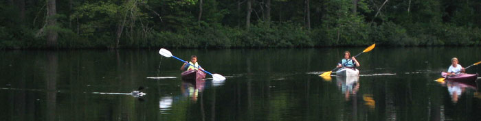 Kayak Rainbow Lake